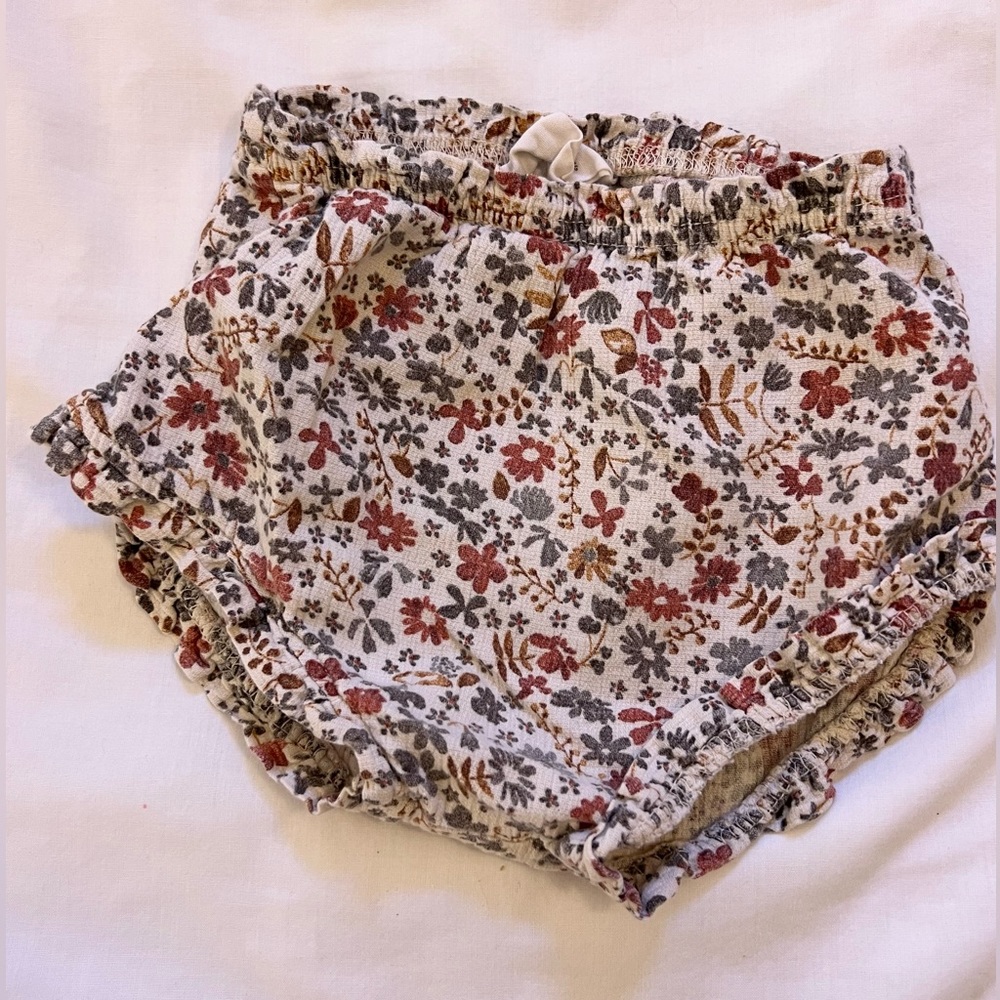 Floral Baby Bloomers